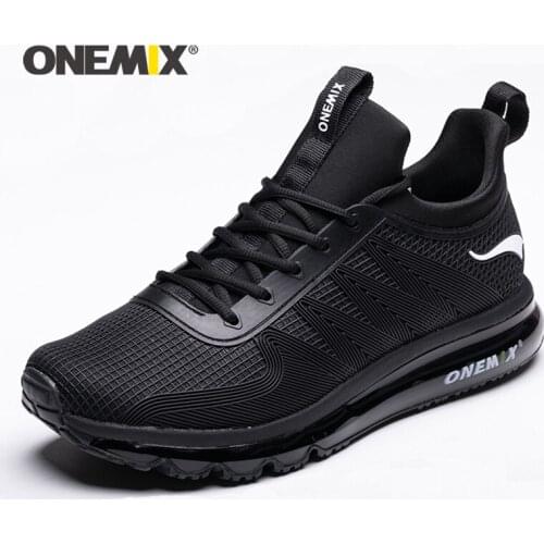 ONEMIX Hot sale Men Running Shoes 2019 New Air Cushion Sneaker Men Original Athletic outdoor Sport Shoes Women Walking Shoes Men