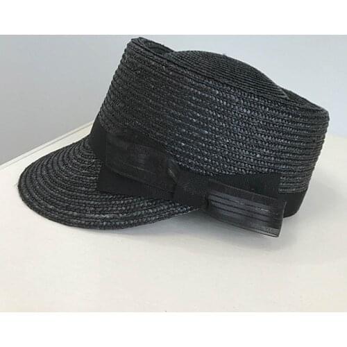 Fibonacci 2018 New Straw Equestrian Hat Cap for Women Men Fashion Bow Decoration Pork Pie Knight Fedora Hats