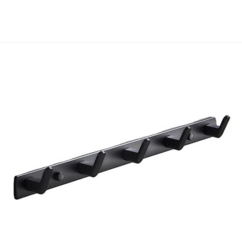 Towel Hook Rack Coat Hanger Bathroom Accessories Robe Hooks Modern Vintage Matte Black