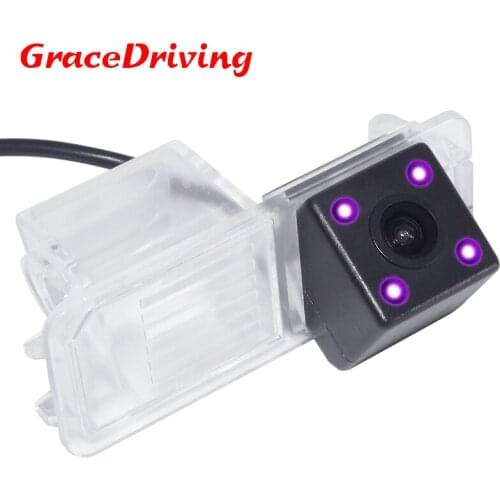 CCD 8LED Night Vision Reverse Backup Parking Waterproof Rear View Camera For VW Polo V (6R) Golf 6 VI Passat CC Magotan hot sale