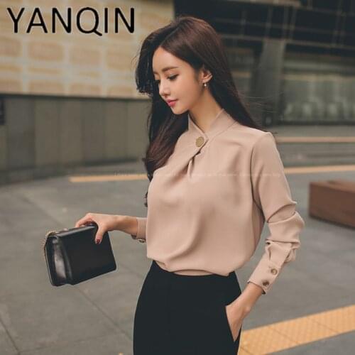Женские рубашки с длинным рукавом YANQIN China At AliExpress
