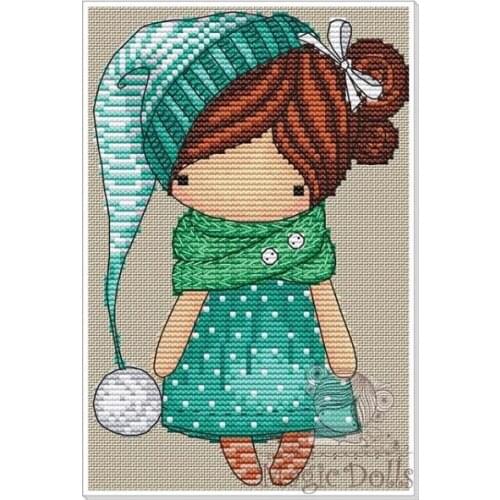 ZZ2218 For Needlework Kit NOT PRINTED Cross stich Painting Set Cross Stitch Kits Cross-stitch Embroidery Set Stitch Kits Cross