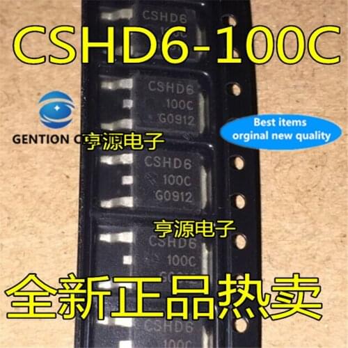 10Pcs CSHD6-100C SOT252 CSHD6 in stock 100% new and original