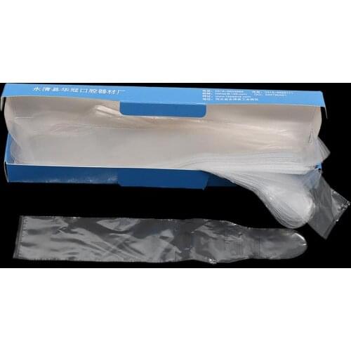 100pcs/box Dental Ultrasonic Scaler Sleeve Disposable Handle Protective Cover Sleeve Dental Products Dentist Material
