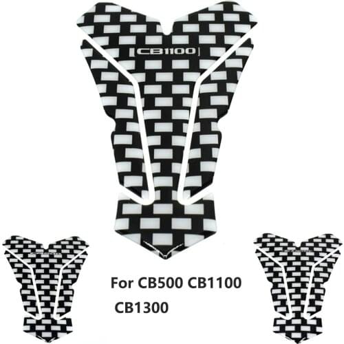 For Honda CB500 CB1100 CB1300 Tankpad 3D Motorcycle Sticker Gasoline Fuel Tank Pad Protective Cover