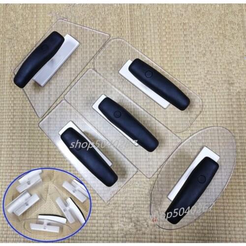 5 pcs different types plastic plastering trowel plastering skimming trowel tile flooring mortar finishing hand tool