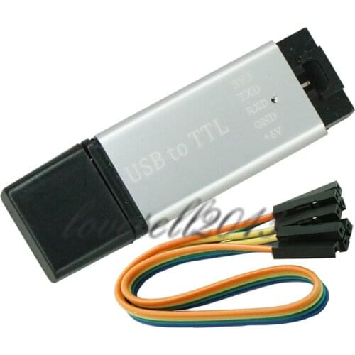 Aluminum shell CP2102 USB 2.0 to TTL UART Module 5Pin Serial Converter STC Replace FT232 Module support 5v/3.3v