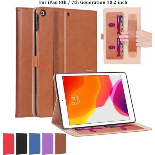 Tablet Case for iPad 8th Generation Case Premium Leather Folio Cover For iPad 8 7th 8th Generation 10.2 2020 2019 Case A2270