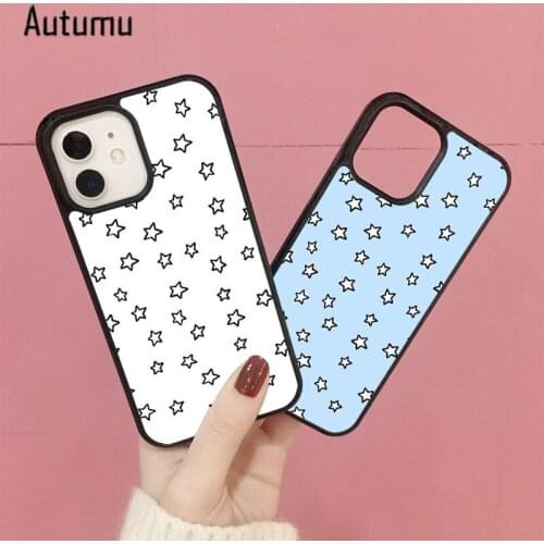 Phone Case for iPhone 12 mini X XS XR 11 Pro Max SE 2020 5 5s 6 6S 7 8 Plus Samsung Galaxy S8 S9 S10 S20 S21 Starry Skies Cover