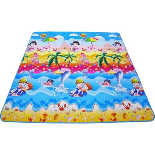 Baby Toys 200*180cm Cartoon Play Mat EVA Puzzle Childrens Carpet Toddlers Soft Climbing Pad Kids Rug Baby Games Mats