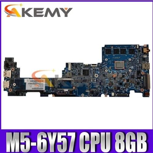 For HP EliteBook 1030 G1 Laptop Motherboard SR2EG M5-6Y57 CPU 8GB RAM 842327-001 842327-501 842327-601