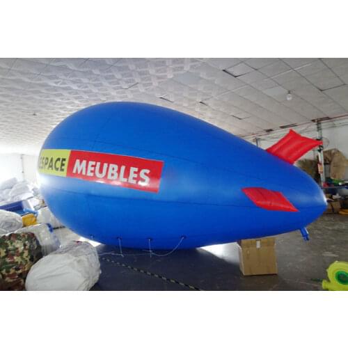 6M 20ft Giant Inflatable Advertising Blimp /Flying Helium Balloon High quality NE