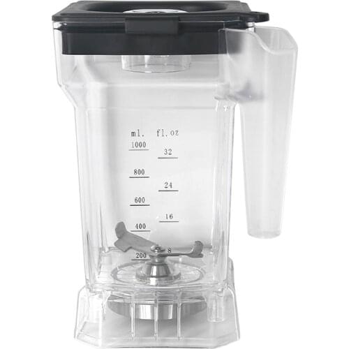 GZZT 1.5L Square Blender Container with Serrated Blade ABS Plastic Blender Jar Fit for BD-9001and BD-9003 Bpa-free