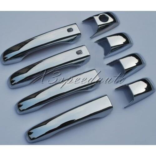 ABS Plastic Chromed Door Handle Cover For 2011 Up Jeep Grand Cherokee