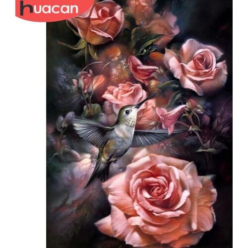 HUACAN Diamond Embroidery Waterfall Full Square/Round 5D DIY Diamond Painting Cross Stitch Landscape Decor For Home