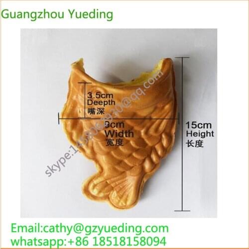 Korea ice cream taiyaki machine/taiyaki maker for sale/taiyaki with open mouth