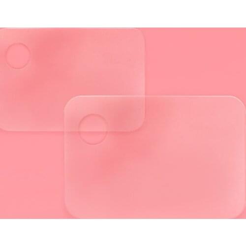 Square Acrylic Transparent Paint Palette Watercolor Makeup Oil Painting Supplies