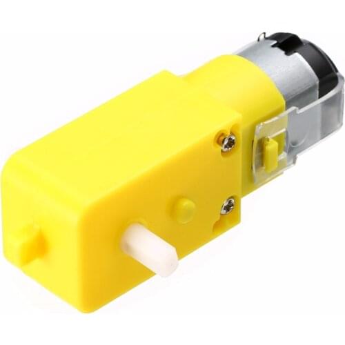 1Pcs Plastic DC Gear Motor 3V-6V DC 1:48 Gear Motor For Intelligent Car TT Motor Robot 7x2.2x1.8cm