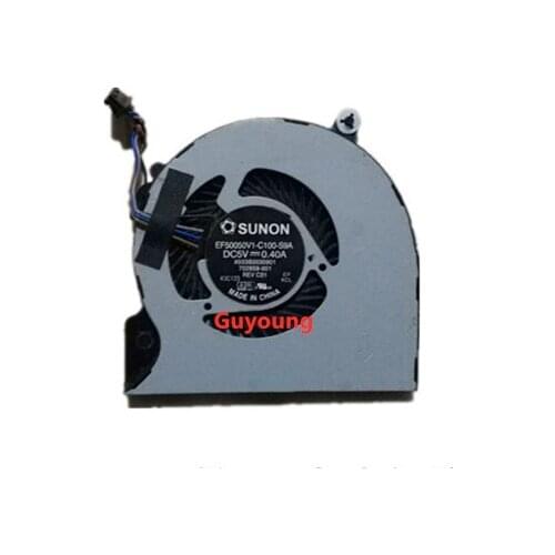 Laptop CPU Cooling Fan For HP EliteBook Folio 9470 9470M CPU fan EF50050V1-C100-S9A 702859-001 6033B0030901