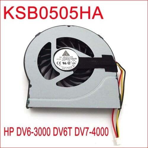 New KSB0505HA-9J99 631743-001 622029-001 610778-001 610777-001 Fan For HP DV6-3000 DV6T DV7-4000 Computer GPU Cooler Fan