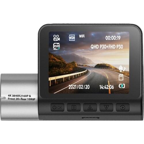 Single Cameras Dash Cam Car Driving Recorder 4K 3840X2160P Full HD 170° Wide Angle Loop Recording