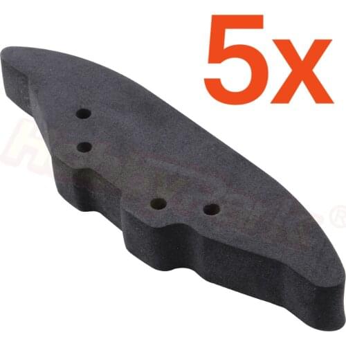 5PCS 02052 Foam Front Bumper For RC Redcat HSP 1/10 On-Road Car Spare Parts 94101 94102 94122 94103 94123