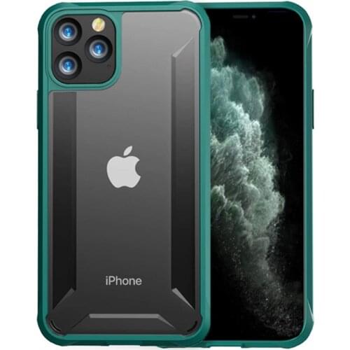 Transparent Silicone Case For iPhone 11 Pro Max X XR XS Max 7 8 Plus Hard Pc TPU Soft Shockproof Case Cover Coque Capinhas