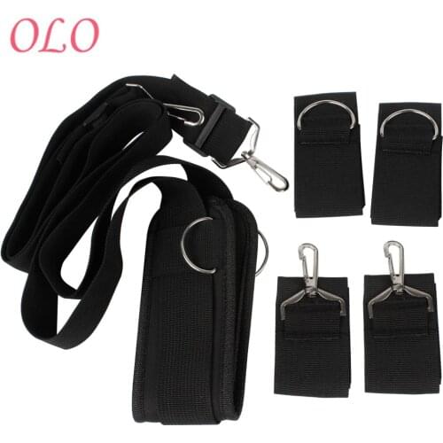 OLO BDSM bondage strap SM restraints costume Hands cuff Neck Ankle Handcuffs Role-playing products Erotic Sex toys