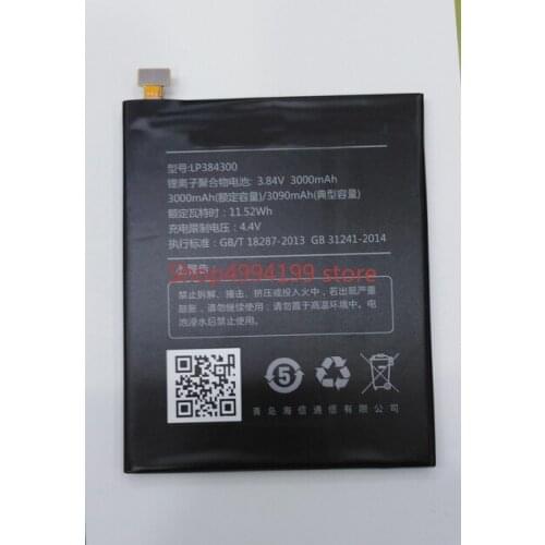 3000mAh/11.52Wh LP384300 Replacement Battery For Hisense A2pro A1 A2 H10lite E77mini Li-ion bateria Li-Polymer Batterie