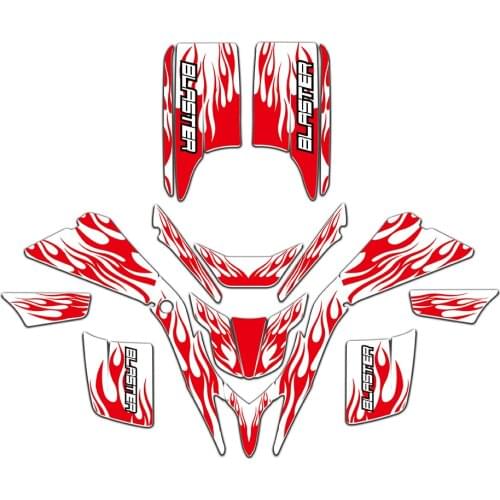 New Style DECALS STICKERS GRAPHICS For Yamaha Blaster 200 YFS200 YFS 200 1988-2006 ATV Racing Kit
