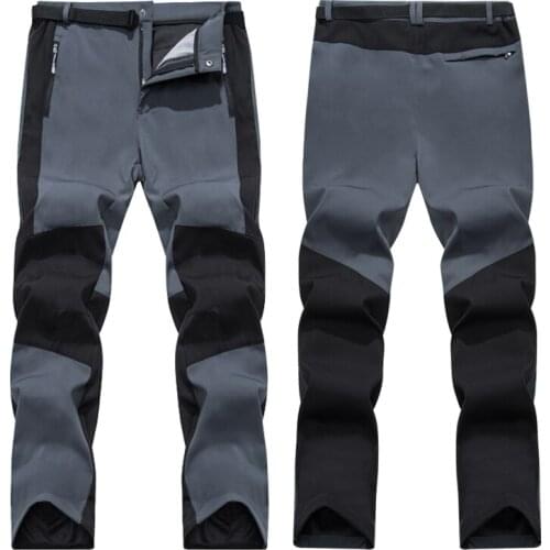 Outdoor Men Wear-resisting Quick Dry Walking Pants Ultra-light Hiking Climbing Travel Camping Anti-uv Sports Summer Trousers