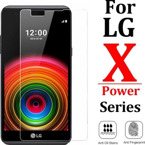 2pcs/lot Tempered Glass for LG X Power X Power2 Power3 Power 3 Protective Glas Screen Protector