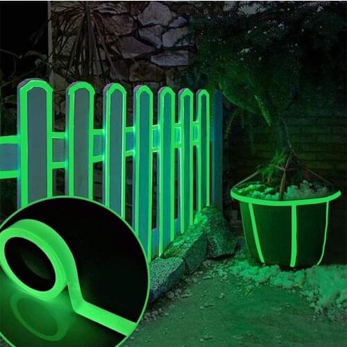 3M/Roll Luminous Tape Self-adhesive Glow In The Dark Tape Sticker Safety Stage Outdoor Home Decorations Warning Tape
