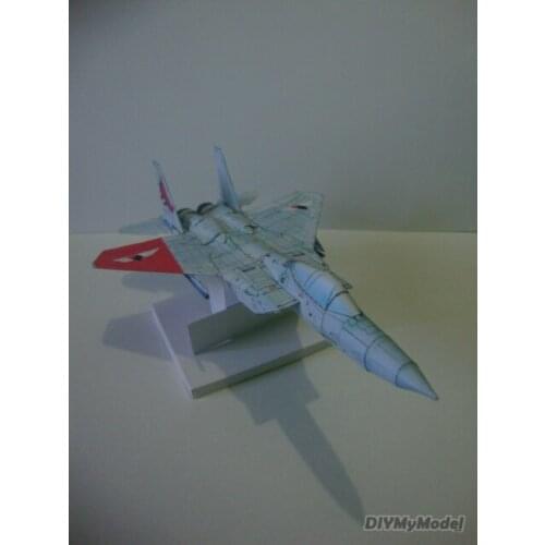 DIYMyModeI Ace Combat Zero f-15j DIY Handcraft Paper Model KIT Handmade Toy Puzzles Gift Movie props
