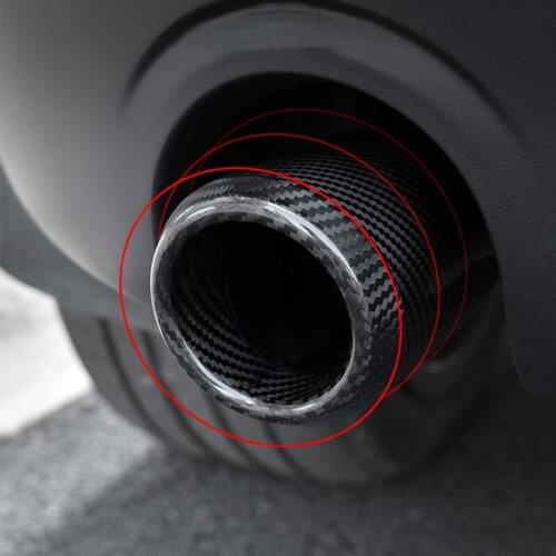 For BMW MINI COOPER F54 F55 F56 F57 F60 Car Exterior Carbon Exhaust Pipe Muffler Decoration Accessories Styling Modification
