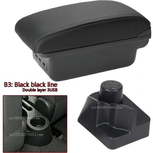 For Morris Garages mg3 armrest box MG3 Universal Car Central Armrest Storage Box modification accessories