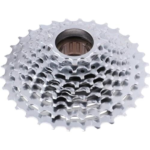 FW-9S 9 Speed Steel MTB Mountain Bike Cassette Freewheel 12-32T Silver