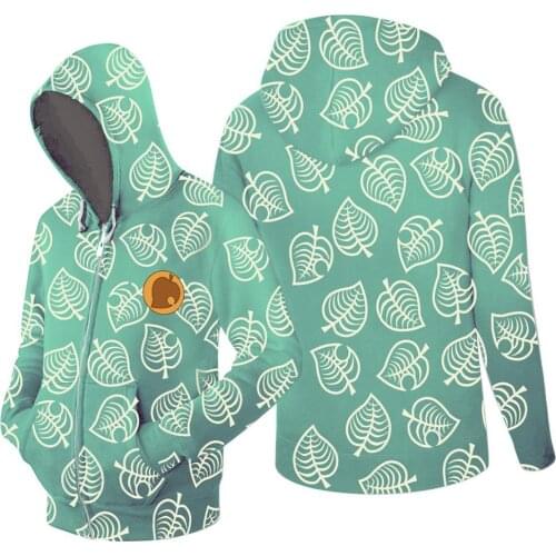 Game Animal Cosplay Crossing Timmy Tommy 3D Print Hoodie Tops Cosplay Hooded Hoodie Sweatshirt Pullover