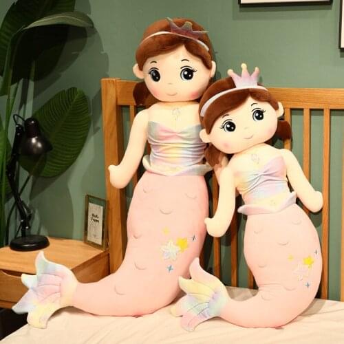 Kawaii Star Mermaid Plush Toy Plush Pillow Stuffed Plush Animals Kids Toys Baby Toys Girl Gifts Toys for Children Home Decor