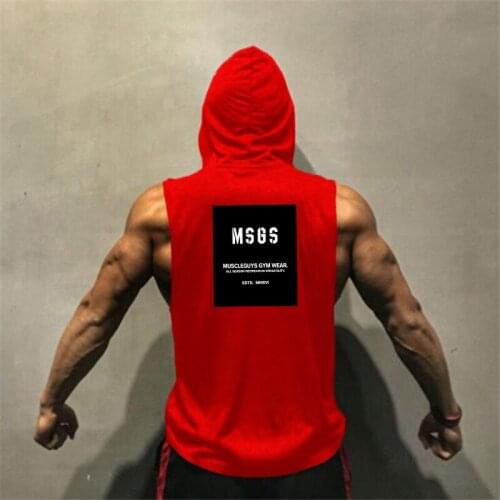 Workout Gym Vest Men Fitness Sport Singlet Clothing Brand Fashion Cotton Sleeveless Shirts Tank Tops Bodybuilding Undershirts