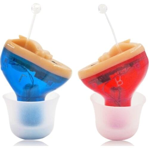 Invisible Hearing Aid Ear Hearing Device CIC Hearing Aid Mini Sound Amplifier Hearing Aids Hearing Amplifier for The Elderly