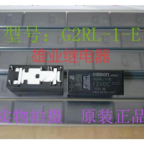NEW 12V relay G2RL-1-E-12VDC G2RL-1-E 12VDC G2RL1E 12VDC 12V DC12V 16A 250V DIP8