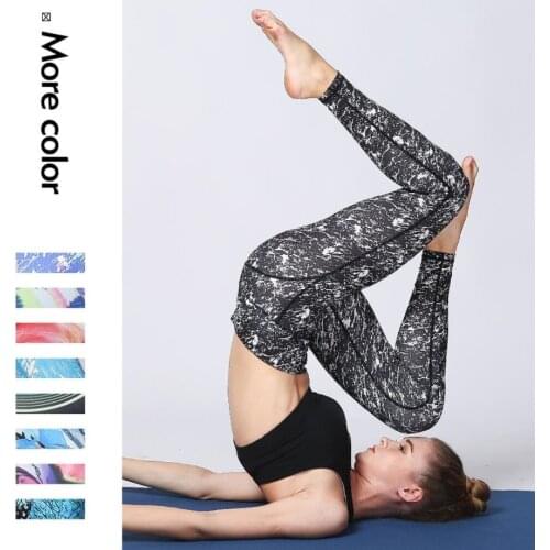 Cloud Hide Yoga Pants Women Fitness Sports Leggings Long Tights Girls High Waist Running Workout Trouser Plus Size Tummy Control