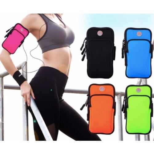 Sports Fitness Outdoor Arm Cover for 6inch Waterproof Armband Bag Universal Running Jogging Gym Arm Band pouch Phone Bag Case