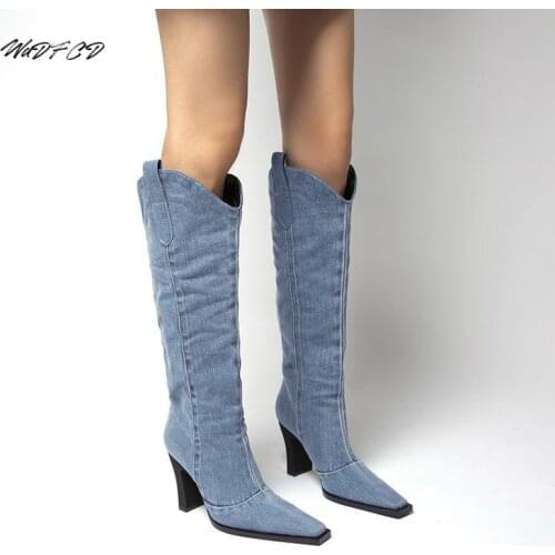 WaDFCD Women's High Boots