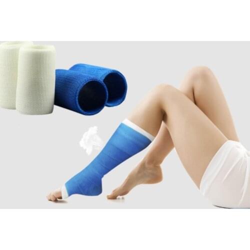 1 roll replace POP Bandage Medical high polymer fixed bandage need add pure cotton flakes Padding for fracture fixation