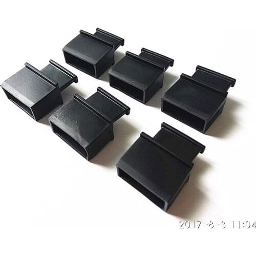 100pcs/lots Switch router XFP module 10 40G optical port dust plug cover protective cover