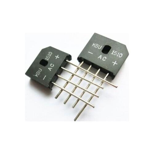 5PCS/lot diode bridge retifica KBU1510 DIP KBU-1510 15A 1000V ponte retificador electronica componentes KBU 1510