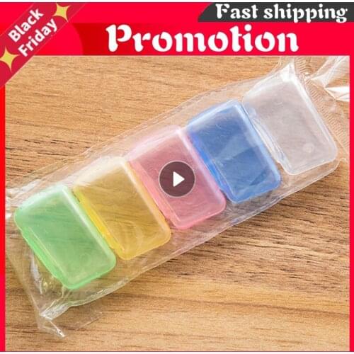 5Pcs/Lot Portable Toothbrush Head Cover Case For Travel Hiking Camping Toothbrush Box Brush Cap Case Support Bathroom Accessory