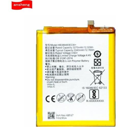 High Quality 3340mAh HB386483ECW+ battery for Huawei Maimang 5 MLA-AL00 MLA-AL10 G9 Plus MLA-UL00 MLA-TL00 MLA-TL10 Cellphone